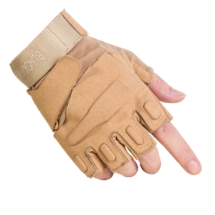 Riding Camping Combat Training Half Finger Sport Tactical Wholesale Gloves