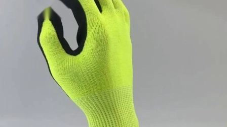 Nmsafety の Solf グリップ ラテックス フォーム庭作業用手保護手袋