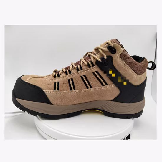 CE 鋼つま先ハイカット PU TPU レザー安全靴男性作業靴