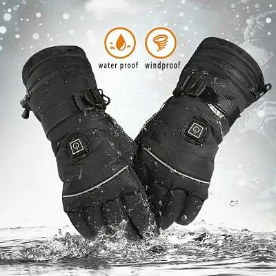 大人用の卸売暖かい防水調節可能な電気圧縮加熱手袋